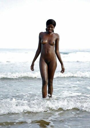 nude black female models